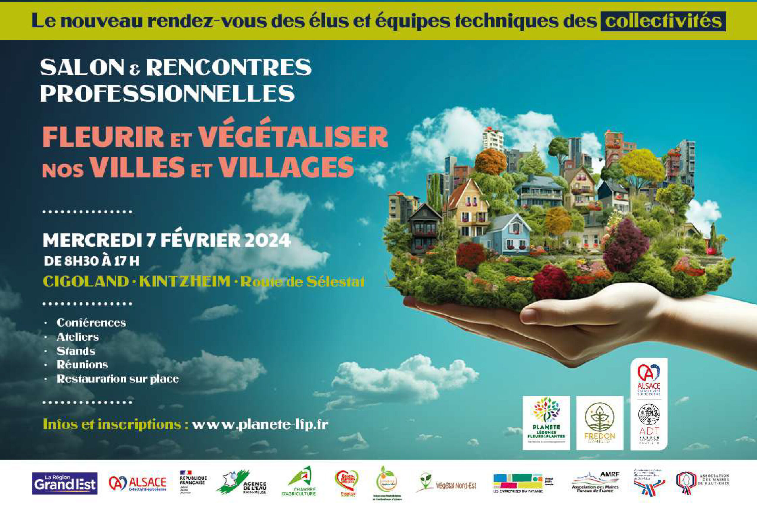 Salon et rencontres Fleurir et végétaliser nos villes et villages 2024